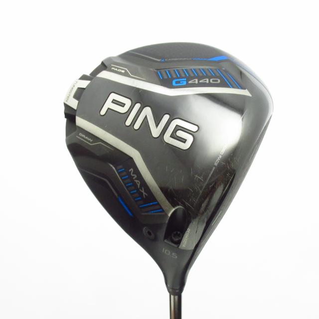 【中古ゴルフクラブ】ピン　G440　G440 MAX ドライバー PING TOUR 2.0 CHROME 65　シャフト：PING TOUR 2.0 CHROME 65