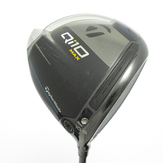 【中古ゴルフクラブ】テーラーメイド　Qi10　Qi10 MAX ドライバー Diamana Blue TM50　シャフト：Diamana Blue TM50