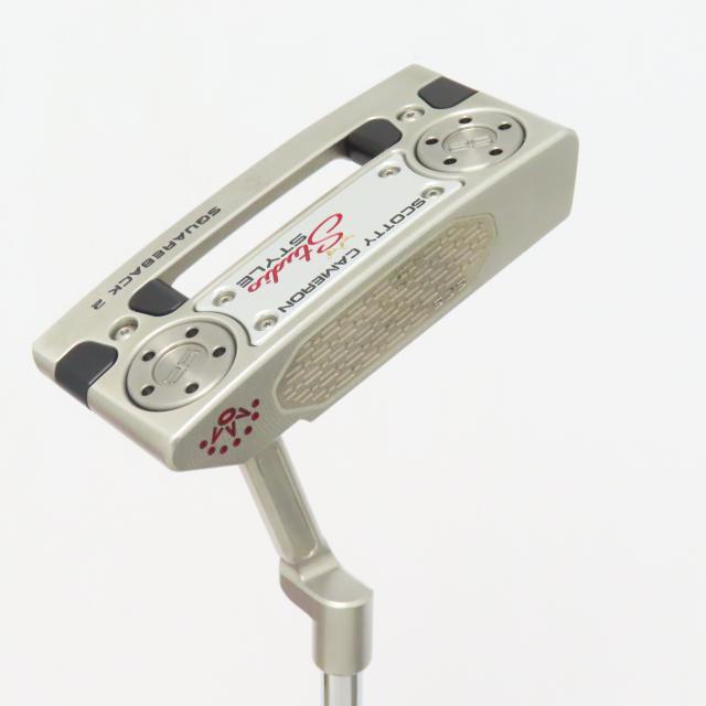 【中古ゴルフクラブ】スコッティキャメロン　SCOTTY CAMERON　スタジオスタイル スクエアバック 2(2025) パター スチールシャフト　シ…