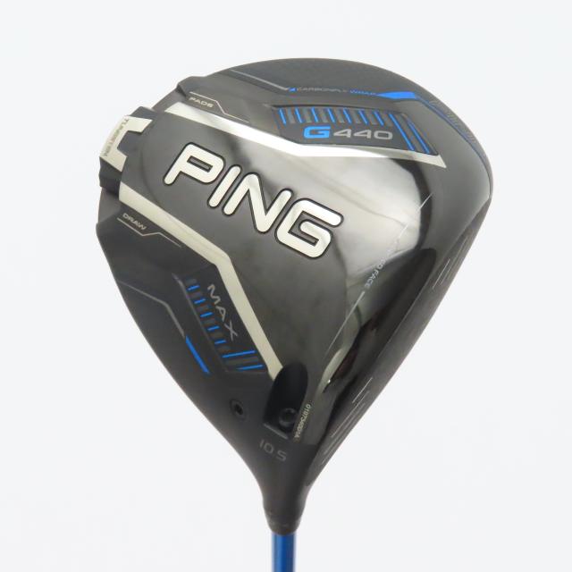 【中古ゴルフクラブ】ピン　G440　G440 MAX ドライバー ALTA J CB BLUE　シャフト：ALTA J CB BLUE
