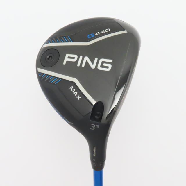【中古ゴルフクラブ】ピン　G440　G440 MAX フェアウェイウッド ALTA J CB BLUE　シャフト：ALTA J CB BLUE