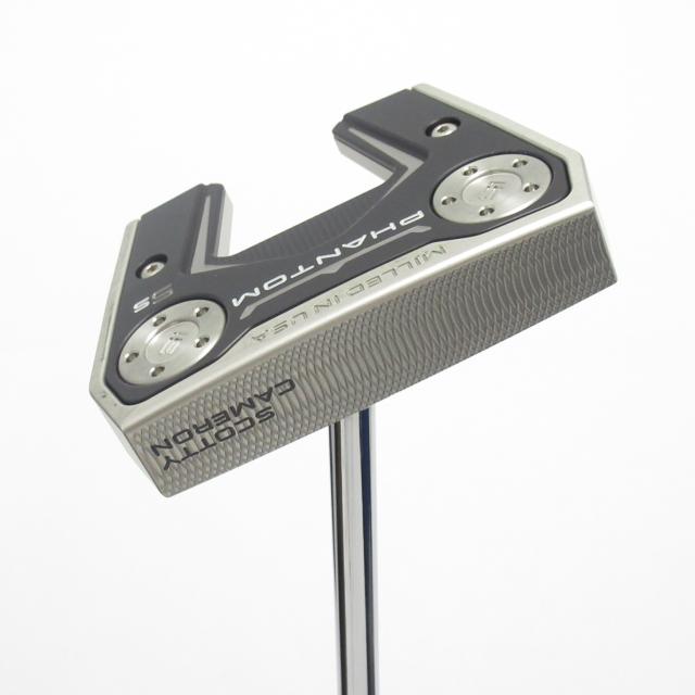 【中古ゴルフクラブ】スコッティキャメロン　SCOTTY CAMERON　ファントム 5S(2024) パター スチールシャフト　シャフト：スチールシャ…