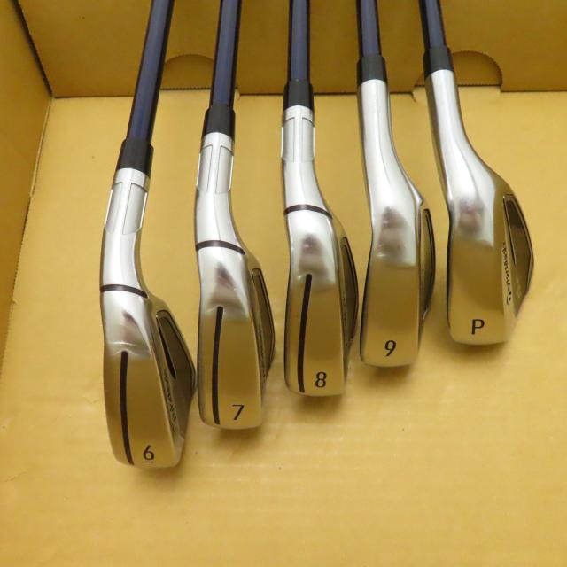 【中古ゴルフクラブ】テーラーメイド　Taylor Made　Qi アイアン Diamana Blue TM60　シャフト：Diamana Blue TM60_6