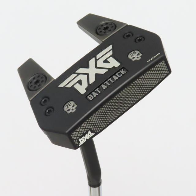 【中古ゴルフクラブ】ピーエックスジー　PXG　バトルレディ BAT ATTACK ヒールシャフテッド パター スチールシャフト　シャフト：スチ…