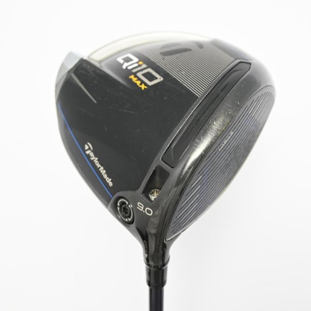 【中古ゴルフクラブ】テーラーメイド　Qi10　Qi10 MAX ドライバー Diamana Blue TM50　シャフト：Diamana Blue TM50