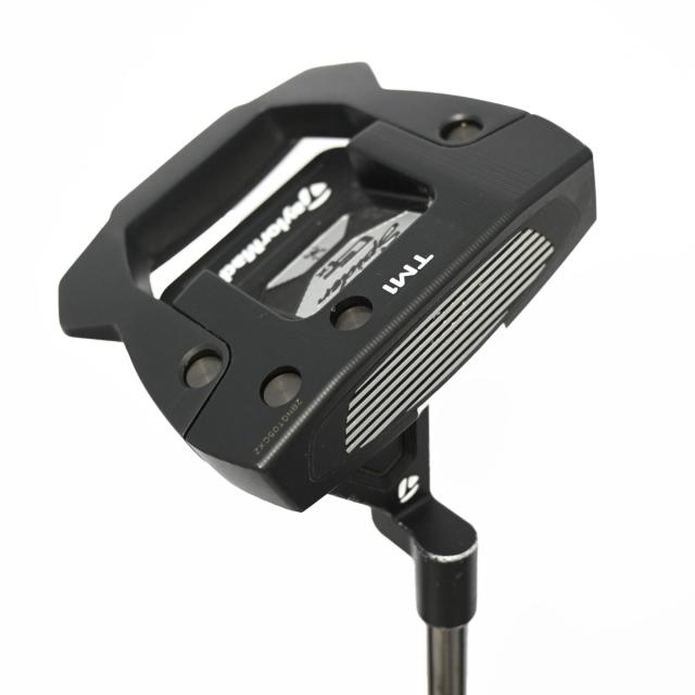 【中古ゴルフクラブ】テーラーメイド　SPIDER　スパイダー GTX トラスヒール BLACK TM1 パター スチールシャフト　シャフト：スチール…