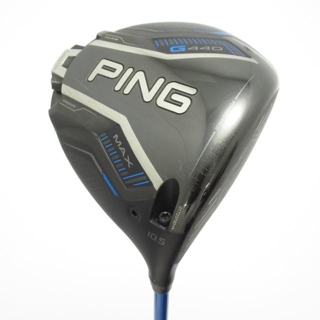【中古ゴルフクラブ】ピン　G440　G440 MAX ドライバー ALTA J CB BLUE　シャフト：ALTA J CB BLUE