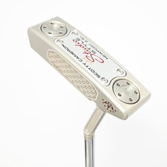 【中古ゴルフクラブ】スコッティキャメロン　SCOTTY CAMERON　スタジオスタイル ニューポート 2.5 プラス(2025) パター スチールシャフ…