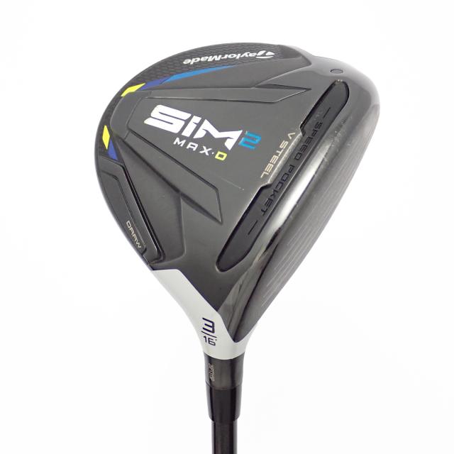 【中古ゴルフクラブ】テーラーメイド　SIM2　SIM2 マックス-D フェアウェイウッド THE ATTAS 5　シャフト：THE ATTAS 5