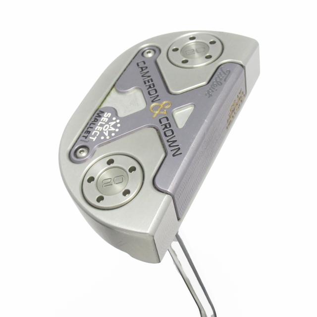 【中古ゴルフクラブ】スコッティキャメロン　C&C　CAMERON & CROWN セレクト MALLET1 パター スチールシャフト　シャフト：スチールシ…