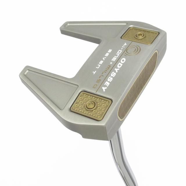 【中古ゴルフクラブ】オデッセイ　AI-ONE MILLED　Ai-ONE MILLED SILVER SEVEN T DB パター スチールシャフト　シャフト：スチールシャ…