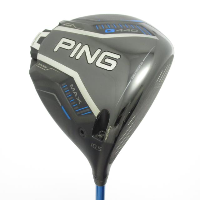 【中古ゴルフクラブ】ピン　G440　G440 MAX ドライバー ALTA J CB BLUE　シャフト：ALTA J CB BLUE