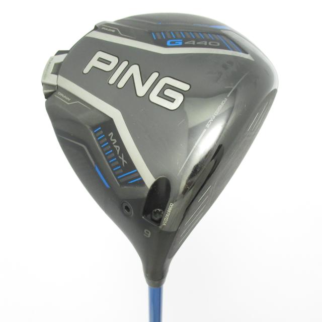 【中古ゴルフクラブ】ピン　G440　G440 MAX ドライバー ALTA J CB BLUE　シャフト：ALTA J CB BLUE