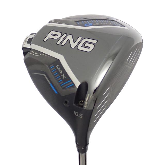 【中古ゴルフクラブ】ピン　G440　G440 MAX ドライバー PING TOUR 2.0 CHROME 75　シャフト：PING TOUR 2.0 CHROME 75