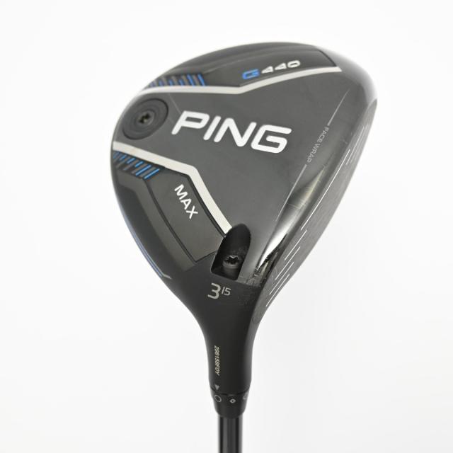【中古ゴルフクラブ】ピン　G440　G440 MAX フェアウェイウッド PING TOUR 2.0 BLACK 75　シャフト：PING TOUR 2.0 BLACK 75
