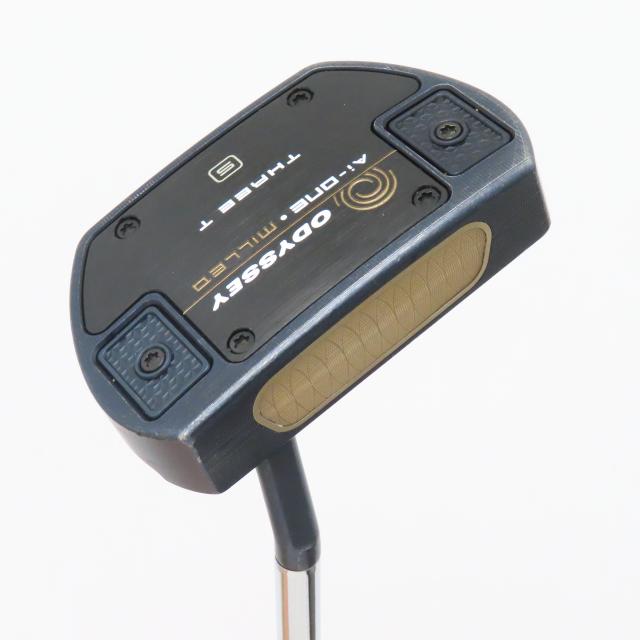 【中古ゴルフクラブ】オデッセイ　AI-ONE MILLED　Ai-ONE MILLED THREE T S パター スチールシャフト　シャフト：スチールシャフト