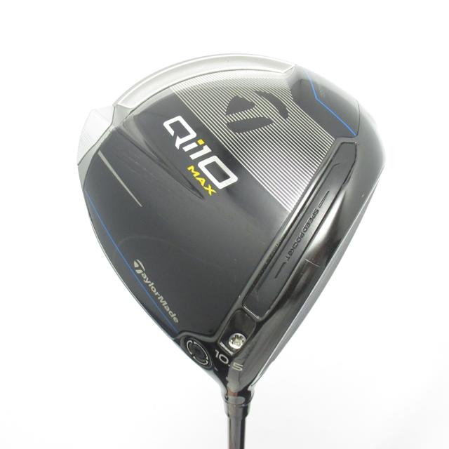 【中古ゴルフクラブ】テーラーメイド　Qi10　Qi10 MAX ドライバー Diamana Blue TM50　シャフト：Diamana Blue TM50