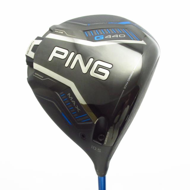 【中古ゴルフクラブ】ピン　G440　G440 MAX ドライバー ALTA J CB BLUE　シャフト：ALTA J CB BLUE