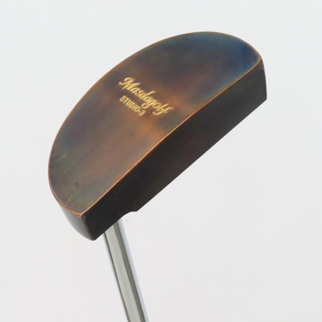 【中古ゴルフクラブ】マスダゴルフ　MASDAGOLF　スタジオ-3 パター スチールシャフト　シャフト：スチールシャフト