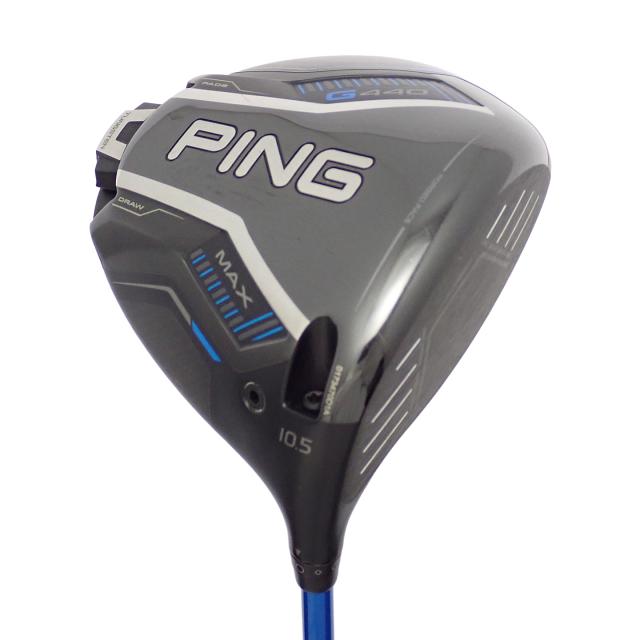 【中古ゴルフクラブ】ピン　G440　G440 MAX ドライバー ALTA J CB BLUE　シャフト：ALTA J CB BLUE