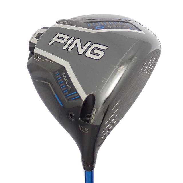 【中古ゴルフクラブ】ピン　G440　G440 MAX ドライバー ALTA J CB BLUE　シャフト：ALTA J CB BLUE