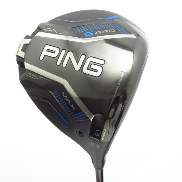 【中古ゴルフクラブ】ピン　G440　G440 MAX ドライバー PING TOUR 2.0 BLACK 65　シャフト：PING TOUR 2.0 BLACK 65