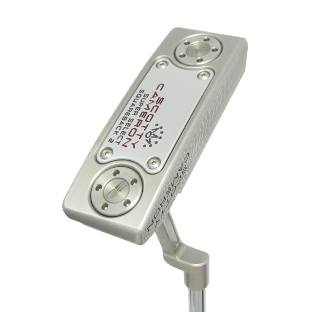 【中古ゴルフクラブ】スコッティキャメロン　SELECT　スーパー セレクト スクエアバック2 パター スチールシャフト　シャフト：スチー…