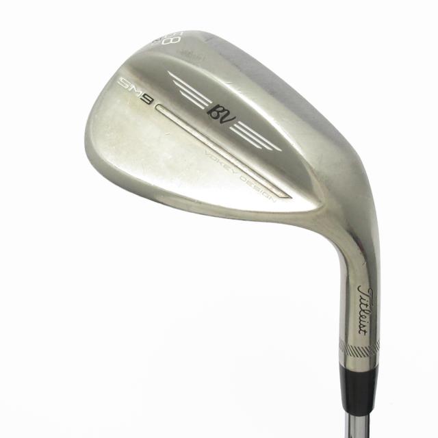 【中古ゴルフクラブ】タイトリスト　Vokey　ボーケイ SM9 BRASHED STEEL ウェッジ N.S.PRO 950GH neo　シャフト：N.S.PRO 950GH neo