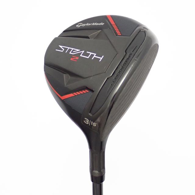 【中古ゴルフクラブ】テーラーメイド　STEALTH　ステルス2 フェアウェイウッド TENSEI RED TM50(2022)　シャフト：TENSEI RED TM50(2022)