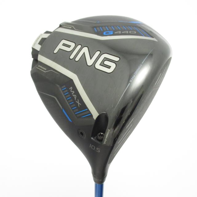 【中古ゴルフクラブ】ピン　G440　G440 MAX ドライバー ALTA J CB BLUE　シャフト：ALTA J CB BLUE
