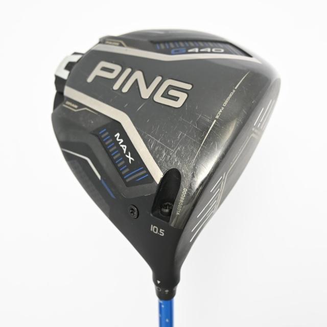 【中古ゴルフクラブ】ピン　G440　G440 MAX ドライバー ALTA J CB BLUE　シャフト：ALTA J CB BLUE