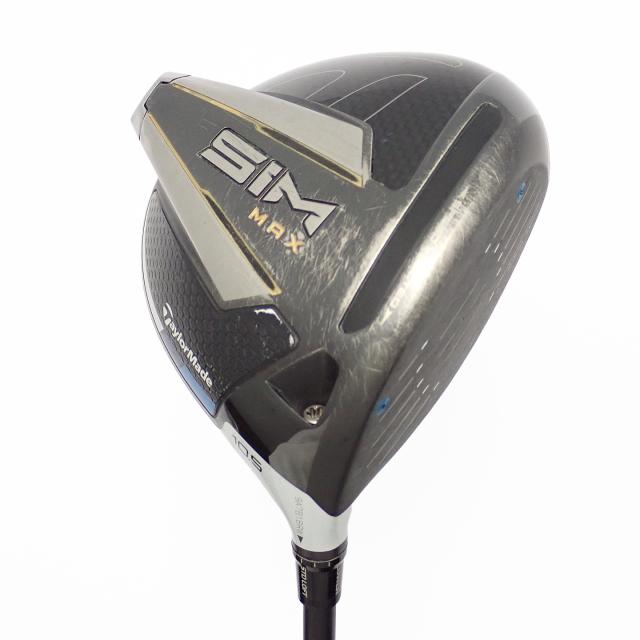 【中古ゴルフクラブ】テーラーメイド　SIM　SIM マックス ドライバー Tour AD IZ-4　シャフト：Tour AD IZ-4