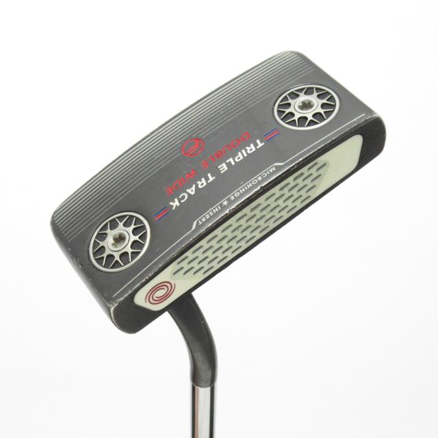 【中古ゴルフ野球クラブ】オデッセイ STROKE LAB トリプル 貨物自動車 DOUBLE WIDE FLOW パター 炭素スチール写真組み合わせる矢がら 矢がら：…