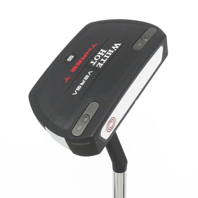 【中古ゴルフクラブ】オデッセイ　VERSA　ホワイト・ホット VERSA THREE T S パター スチールシャフト　シャフト：スチールシャフト