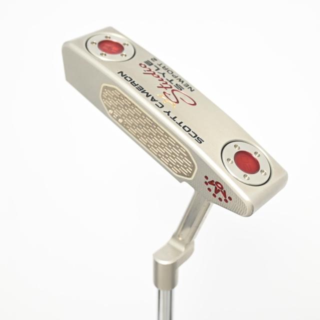 【中古ゴルフクラブ】スコッティキャメロン　SCOTTY CAMERON　スタジオスタイル ニューポート 2(2025) パター スチールシャフト　シャ…