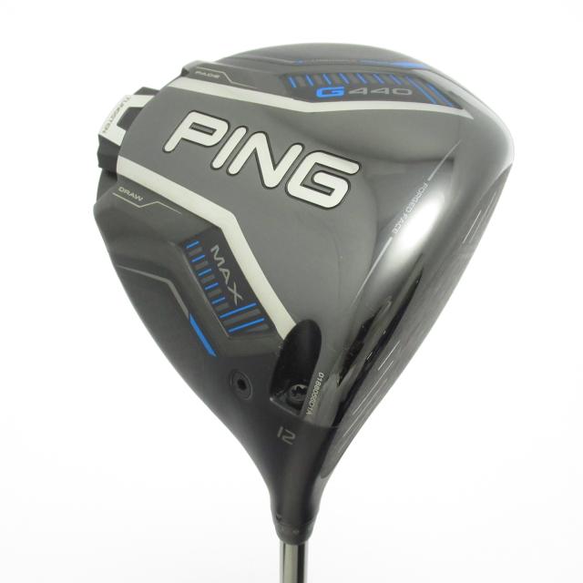 【中古ゴルフクラブ】ピン　G440　G440 MAX ドライバー PING TOUR 2.0 CHROME 75　シャフト：PING TOUR 2.0 CHROME 75