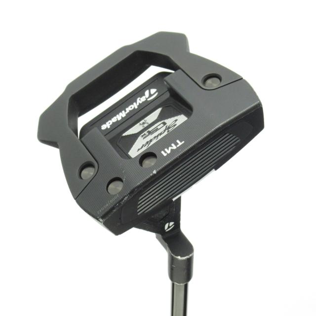 【中古ゴルフクラブ】テーラーメイド　SPIDER　スパイダー GTX トラスヒール BLACK TM1 パター スチールシャフト　シャフト：スチール…