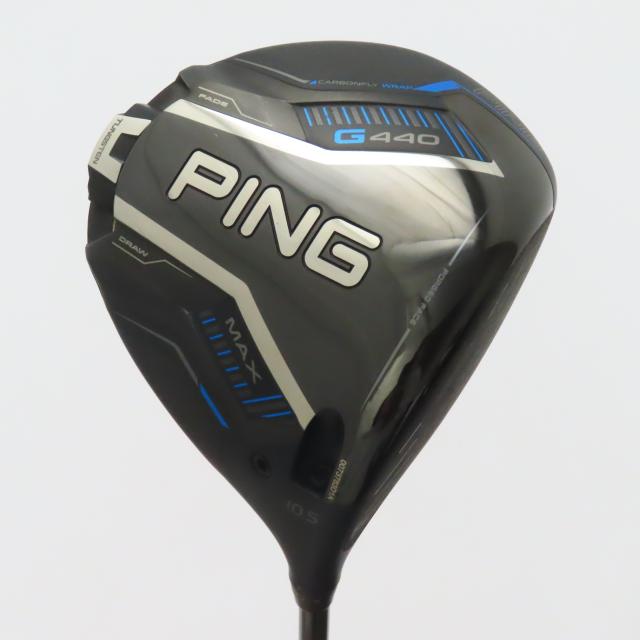 【中古ゴルフクラブ】ピン　G440　G440 MAX ドライバー PING TOUR 2.0 BLACK 65　シャフト：PING TOUR 2.0 BLACK 65