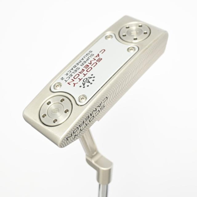 【中古ゴルフクラブ】スコッティキャメロン　SELECT　スーパー セレクト スクエアバック2 パター スチールシャフト　シャフト：スチー…