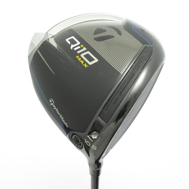 【中古ゴルフクラブ】テーラーメイド　Qi10　Qi10 MAX ドライバー Diamana Blue TM50　シャフト：Diamana Blue TM50