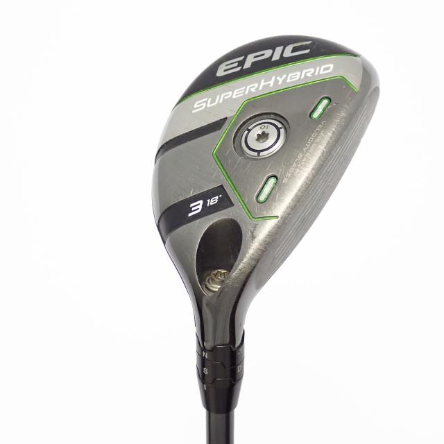 【中古ゴルフクラブ】キャロウェイゴルフ　EPIC　EPIC SUPER HYBRID ユーティリティ Diamana 55 for Callaway　シャフト：Diamana 55 f…