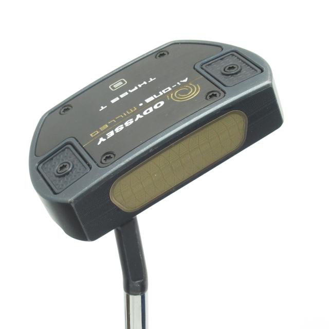 【中古ゴルフクラブ】オデッセイ　AI-ONE MILLED　Ai-ONE MILLED THREE T S パター スチールシャフト　シャフト：スチールシャフト