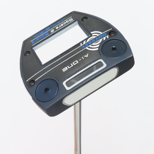 【中古ゴルフクラブ】オデッセイ　AI-ONE　Ai-ONE Square 2 Square JAILBIRD パター スチールシャフト　シャフト：スチールシャフト