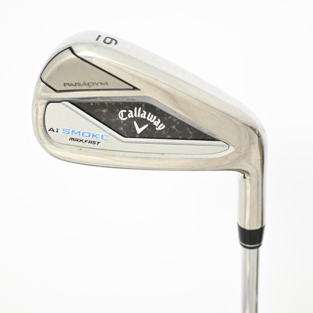 【中古ゴルフクラブ】キャロウェイゴルフ　Ai SMOKE　パラダイム Ai SMOKE MAX FAST アイアン N.S.PRO ZELOS 7　シャフト：N.S.PRO ZEL…
