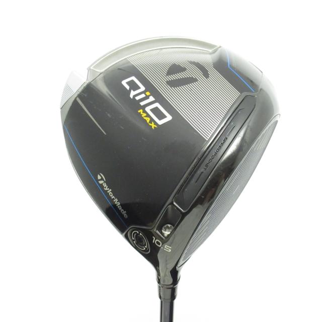 【中古ゴルフクラブ】テーラーメイド　Qi10　Qi10 MAX ドライバー Diamana Blue TM50　シャフト：Diamana Blue TM50