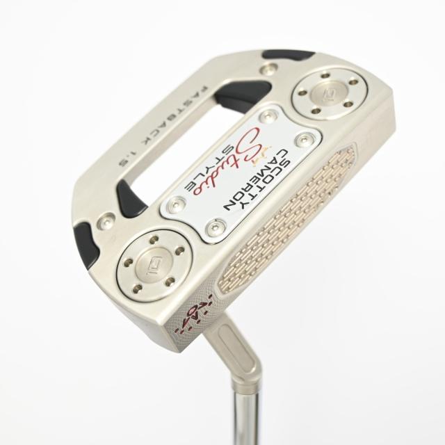 【中古ゴルフクラブ】スコッティキャメロン　SCOTTY CAMERON　スタジオスタイル ファストバック 1.5(2025) パター スチールシャフト　…