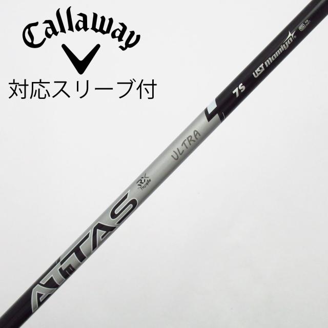 【中古】UST マミヤ　ATTAS　ATTAS RX ULTRA BLACK ドライバー用_スリーブ付  ATTAS RX ULTRA BLACK 7