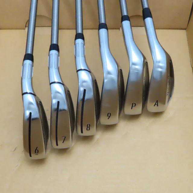【中古ゴルフクラブ】テーラーメイド　Taylor Made　Qi アイアン Aerotech SteelFiber i95cw　シャフト：Aerotech SteelFiber i95cw_6