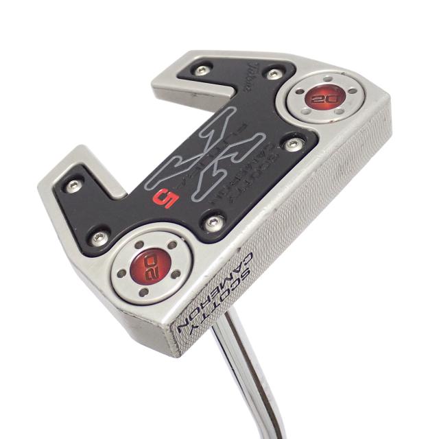 【中古ゴルフクラブ】スコッティキャメロン　SCOTTY CAMERON　フューチュラ X5 パター スチールシャフト　シャフト：スチールシャフト