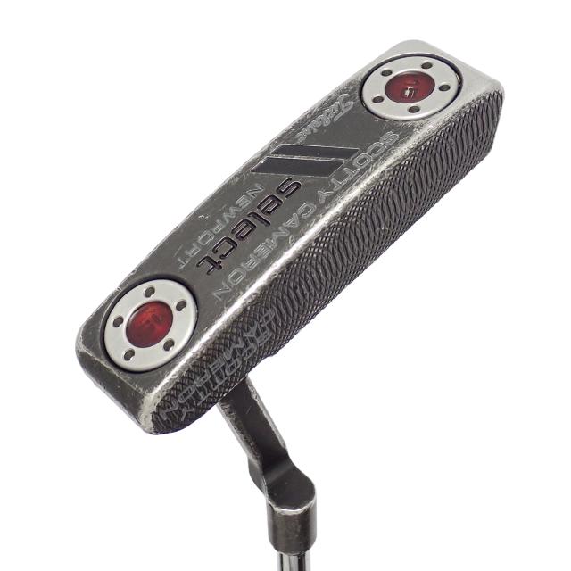 【中古ゴルフクラブ】スコッティキャメロン　SCOTTY CAMERON　セレクト NEWPORT パター スチールシャフト　シャフト：スチールシャフト